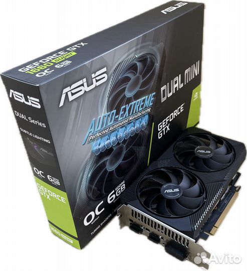 Видеокарта asus GeForce GTX 1660 super