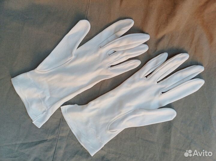 Перчатки капроновые 7 7,5 М СССР винтаж