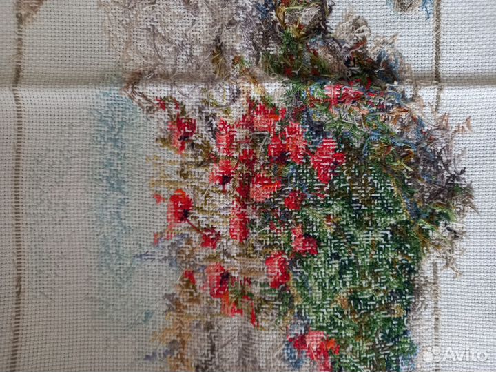 Картина вышитая крестом