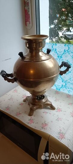 Самовар электрический медный СССР