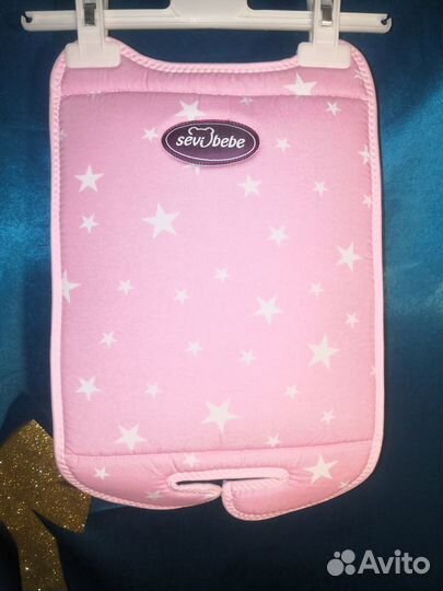 Ортопедический матрасик вкладыш в автолюльку