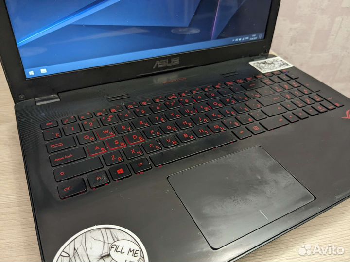 Игровой ноутбук Asus Rog i5/8gb/950m/ssd512/fullhd