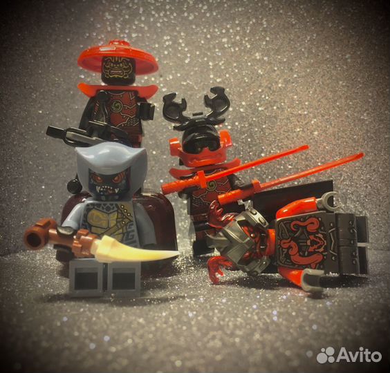 Lego Ninjago минифигурки