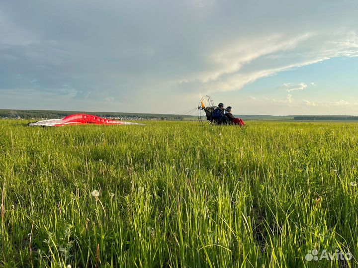 Полёт на параплане Весной в Екатеринбурге