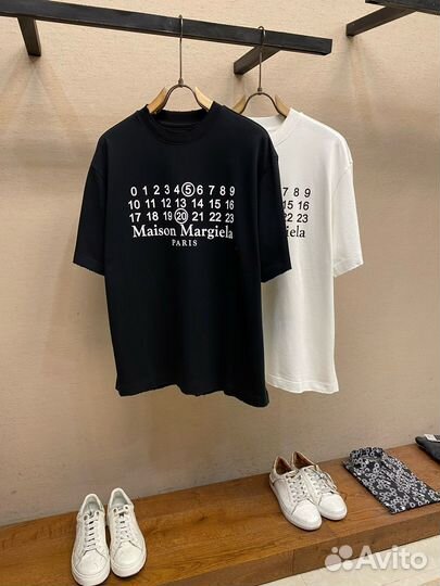 Maison margiela футболка мужская