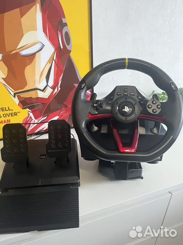 Руль для sony playstation 4/3 Hori