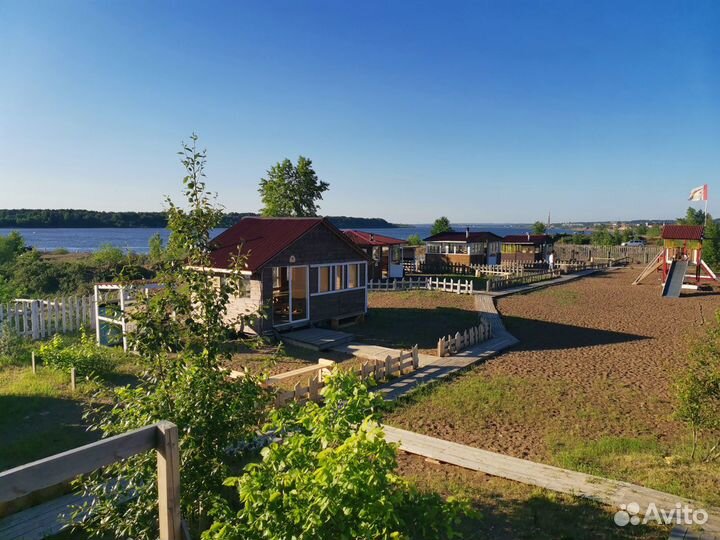 Аренда беседки в центре города на берегу реки Кама