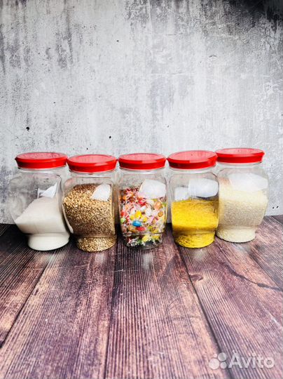 Банки для сыпучих продуктов