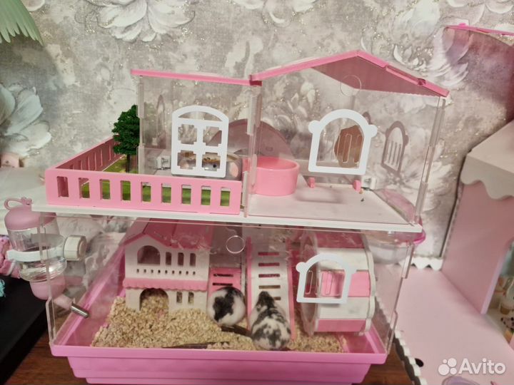 Уникальный домик для грызунов (хомяков, мышек)