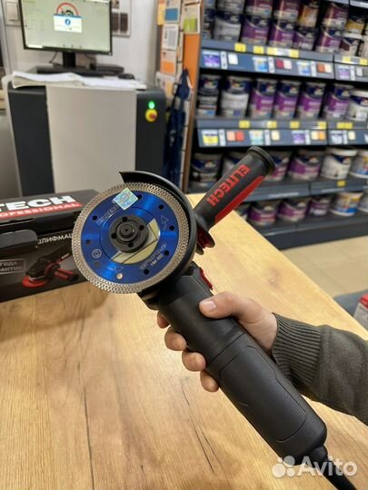 Шлифмашинка угловая Elitech HD