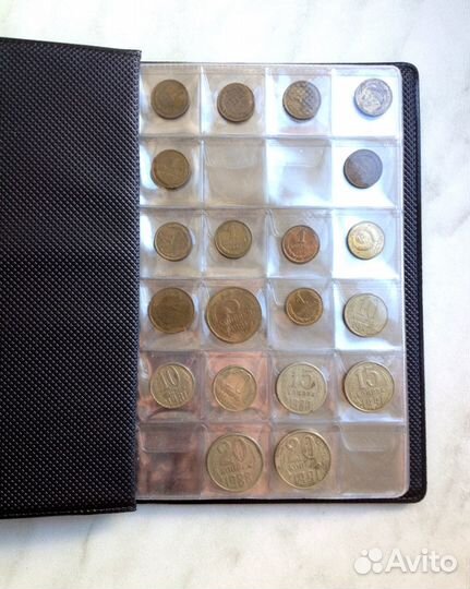 Альбом новый, монеты СССР, США