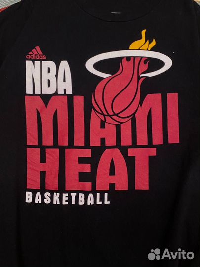 Футболка Adidas x NBA Miami Heat