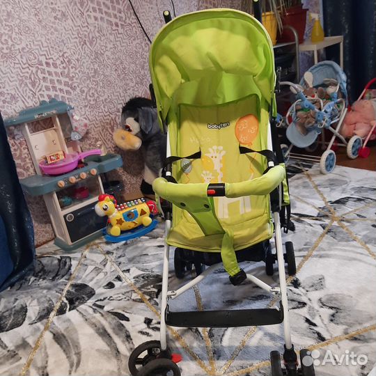 Прогулочная коляска трость бу