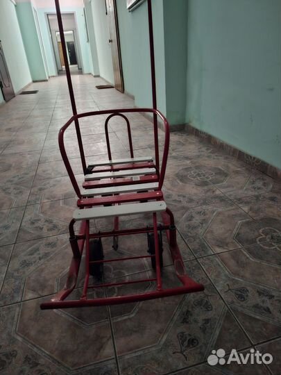 Санки на колесах