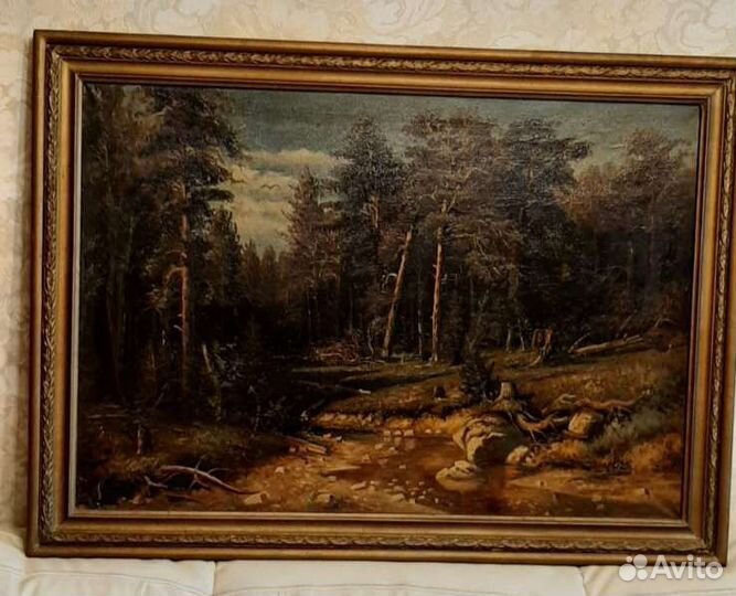 Картина маслом на холсте СССР