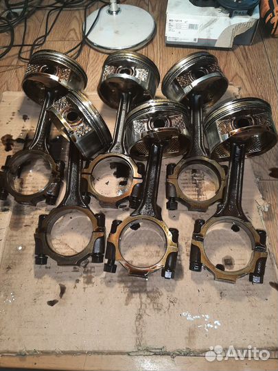 Поршни шатуны крайслер 3.3