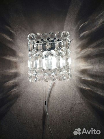 Хрустальное бра СССР