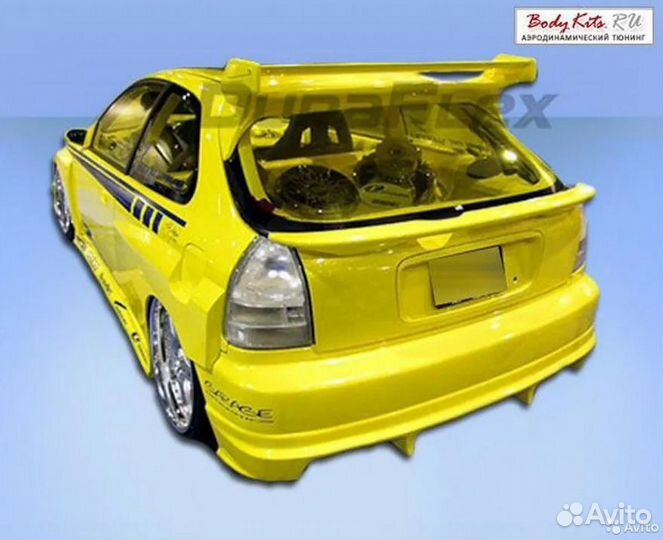 Спойлер Feels для Honda Civic EK 96-00