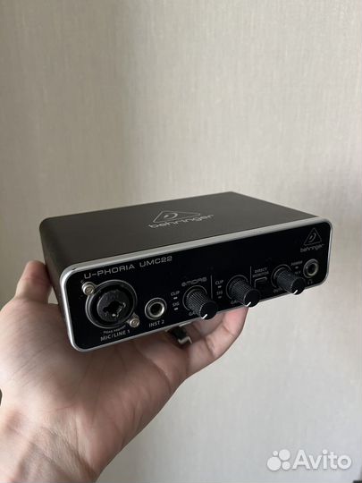 Behringer u phoria umc22, bm 800