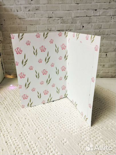 Открытка ручной работы 8 марта