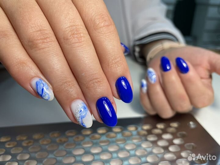 Маникюр с покрытием гель лак Мастер маникюра