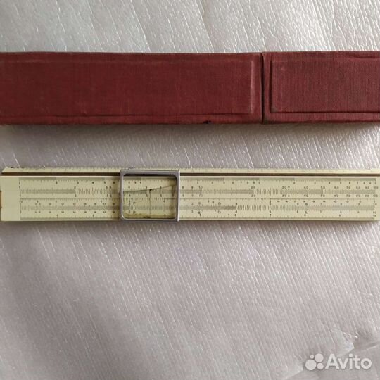 Логарифмическая линейка СССР, 1957год