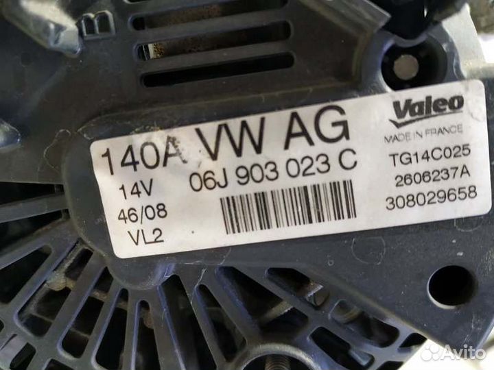Генератор Volkswagen Passat B6 1.8 BZB 2008