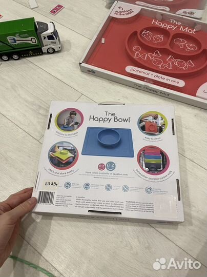 Тарелки силиконовые детские ezpz