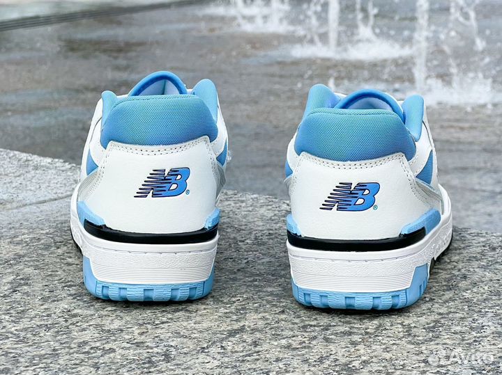 New Balance 550 UNC White University Blue