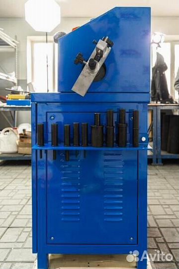 Обжимной и окорочный комбо станок для рвд. Арт.KS