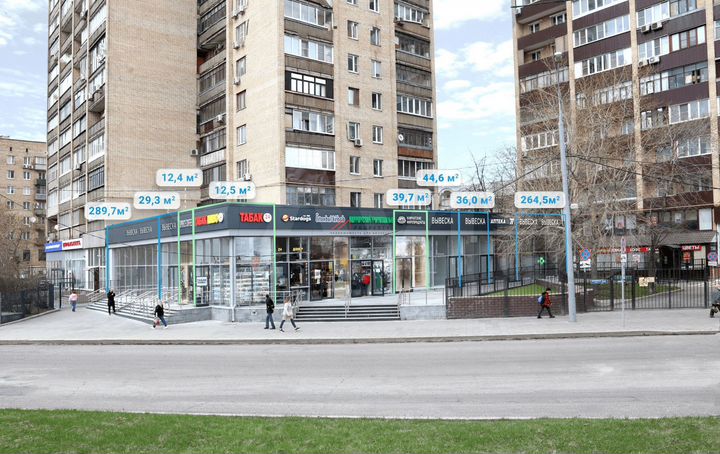 Сдам торговое помещение, 264 м²