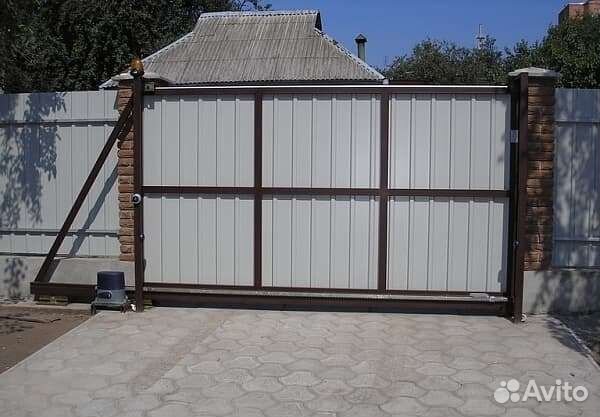 Откатные Ворота под ключ