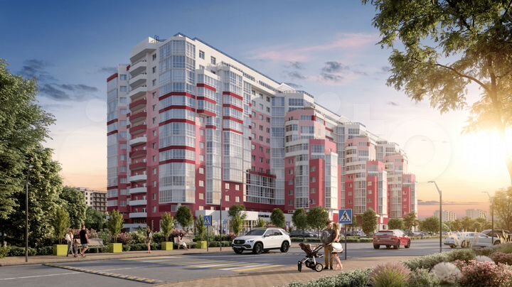 2-к. квартира, 54,2 м², 8/14 эт.