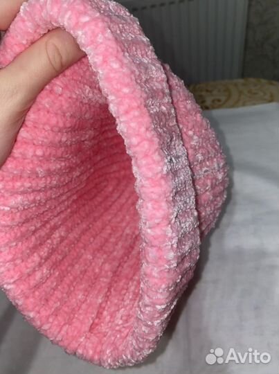 Шапка вязаная ручная работа