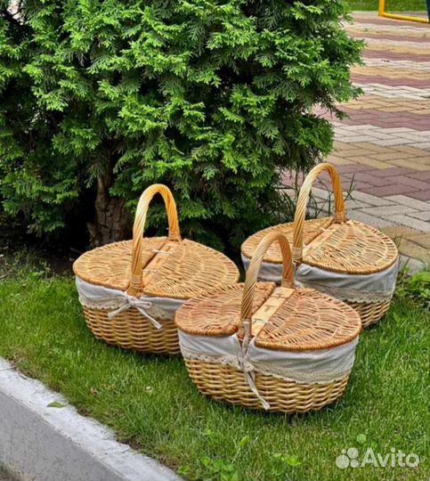 Корзина плетеная для всего