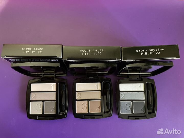 Тени для век Avon Эйвон четырёхцветные