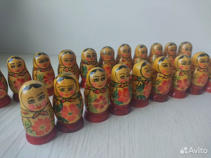 Матрешка деревянная