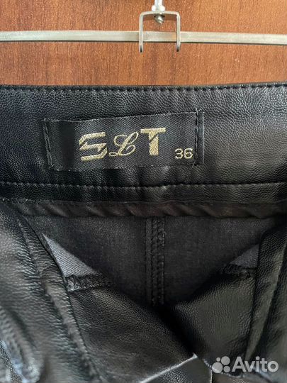 Кожаная юбка