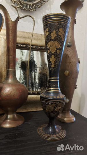 Ваза Индия латунь