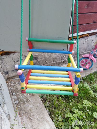 Качели детские подвесные уличные