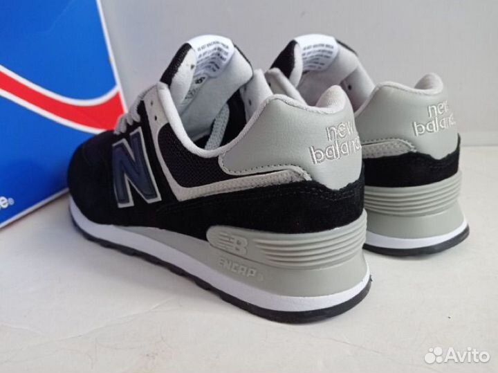 Кроссовки New Balance 574 черные мужские