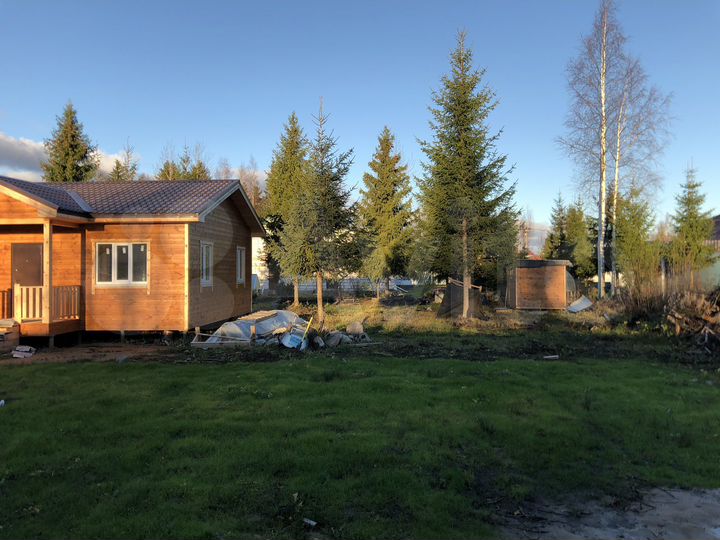 Дом 63 м² на участке 10 сот.