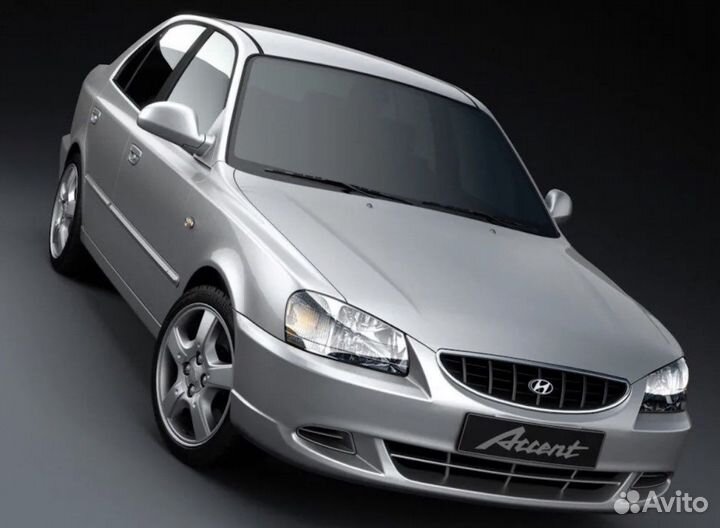 Лобовое стекло Hyundai accent/Хундай акцент