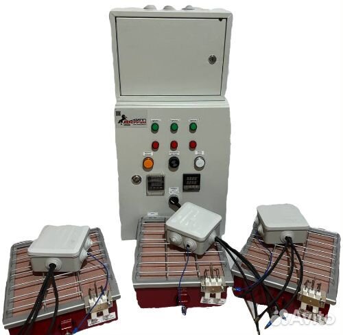 Щит управления нагревом печи полимеризации