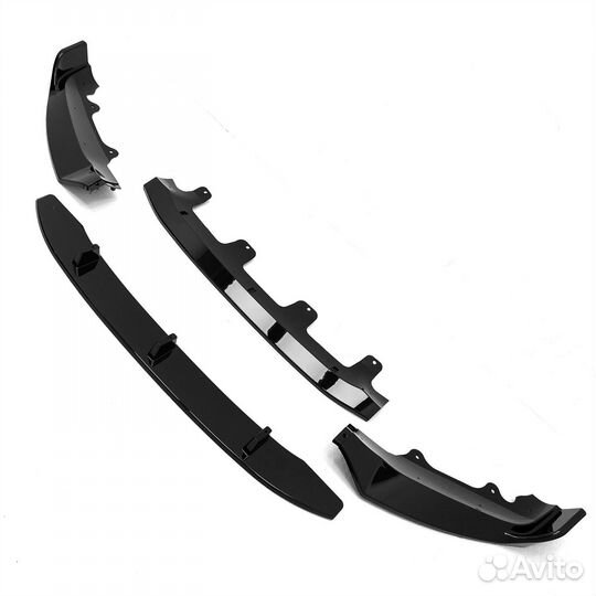 BMW F15 NK сплиттер переднего бампера