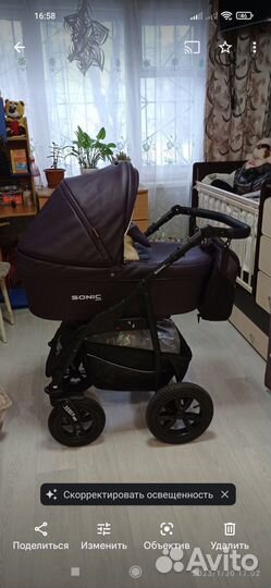 Продам коляску 3 в 1 почти новая
