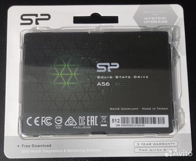 SSD диск Silicon Power Ace A56 512гб