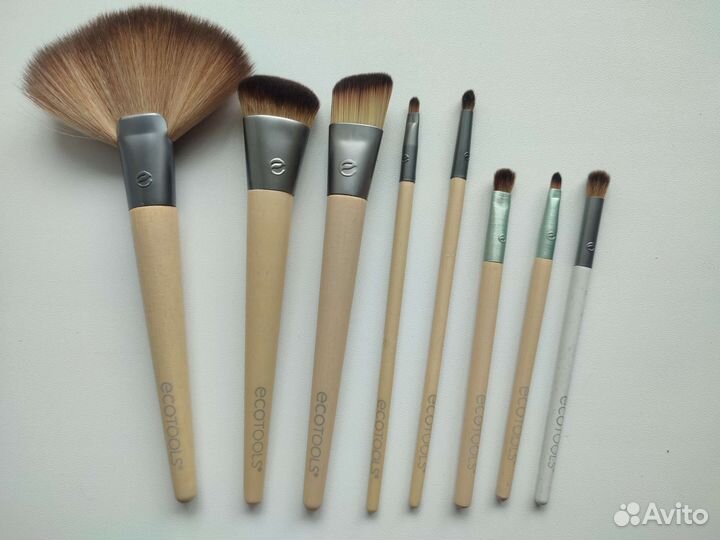 Кисти для макияжа ecotools новые набор