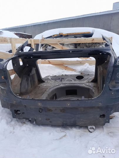 Задняя часть кузова volkswagen polo седан