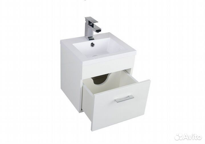 Тумба с раковиной Aquanet Нота 40 лайт